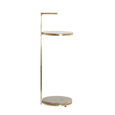 Leda lerakóasztal – Karcsú elegancia és nemes travertin