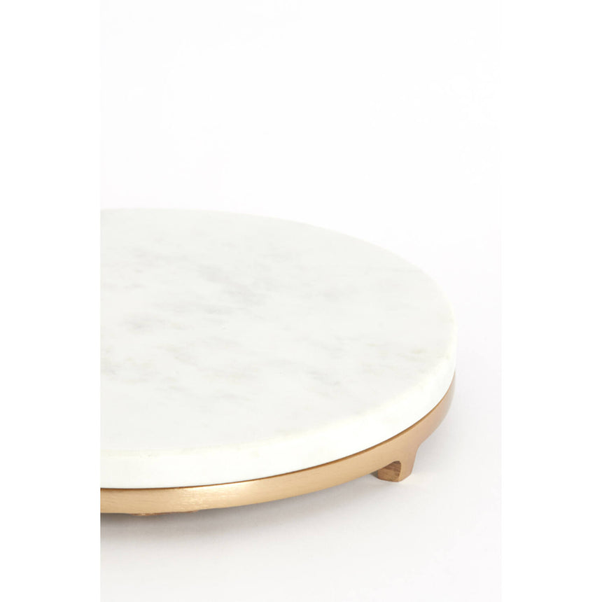 Leda – Klasszikus eleganciájú márvány és antik bronz lerakóasztal