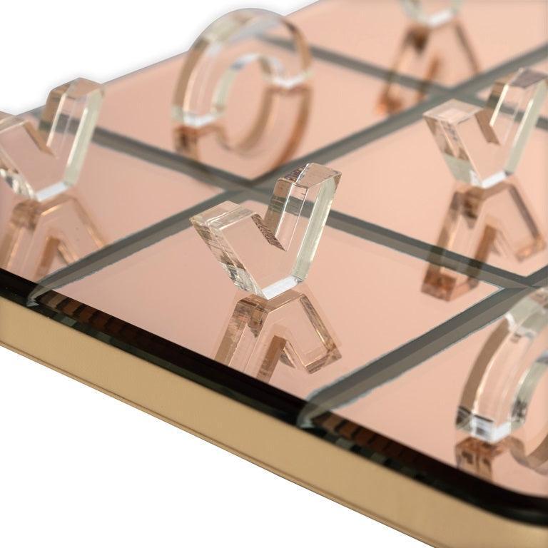 Caylin Tic Tac Toe üveg dekoráció - Dutch Home