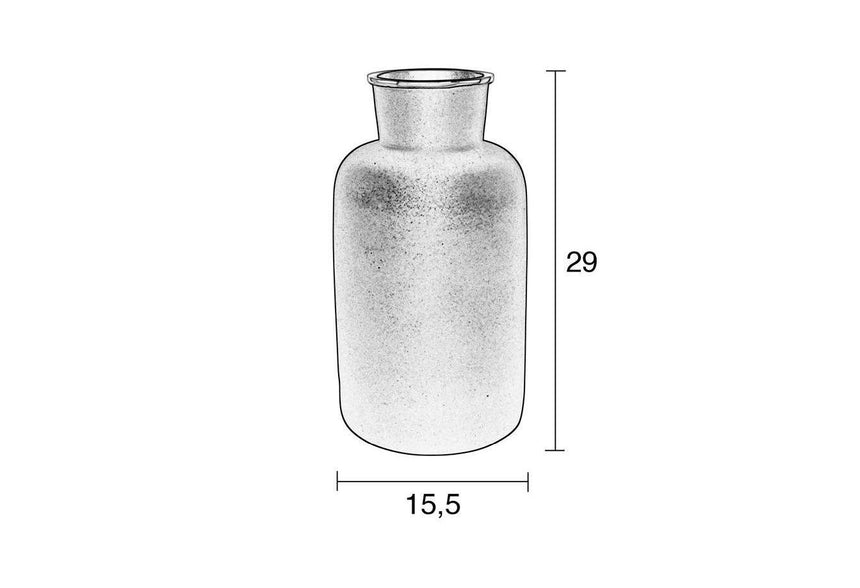 Farma fém váza kicsi-5