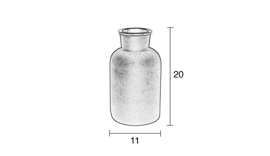 Farma fém váza kicsi-2