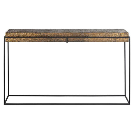 Dover fém konzolasztal - Dutch Home