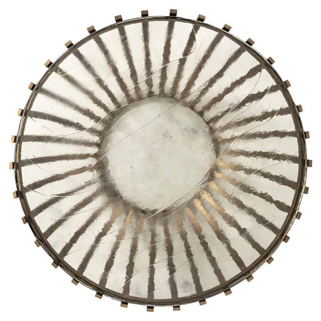 Volante üveg dohányzóasztal - Dutch Home