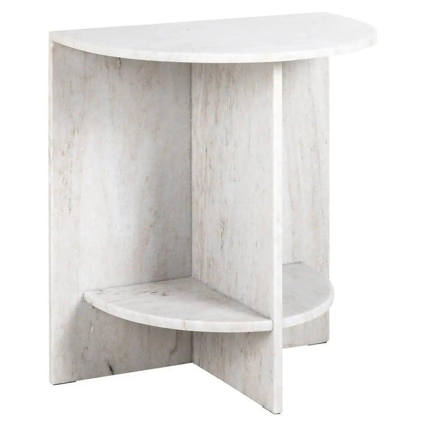Lansky marble side table