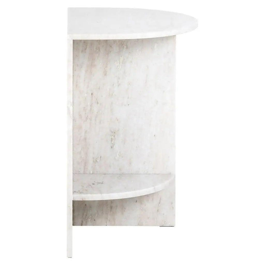 Lansky marble side table