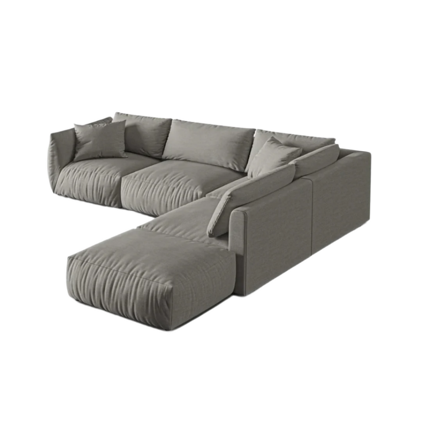 Chris jobbos szövet sarokkanapé 290