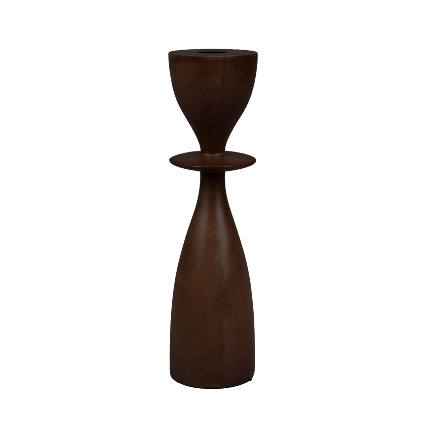 Pernilla wooden candle holder small