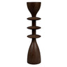 Pernilla wooden candle holder medium