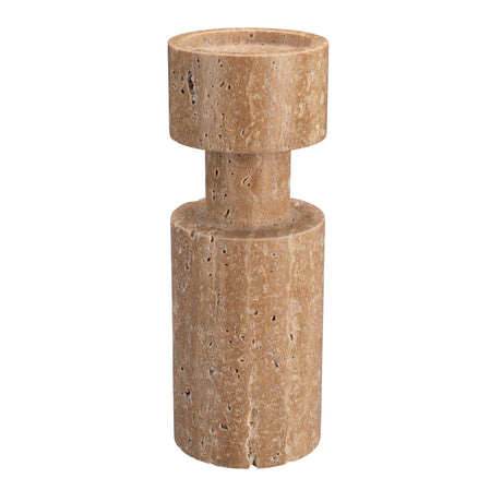 Paros marble candlestick