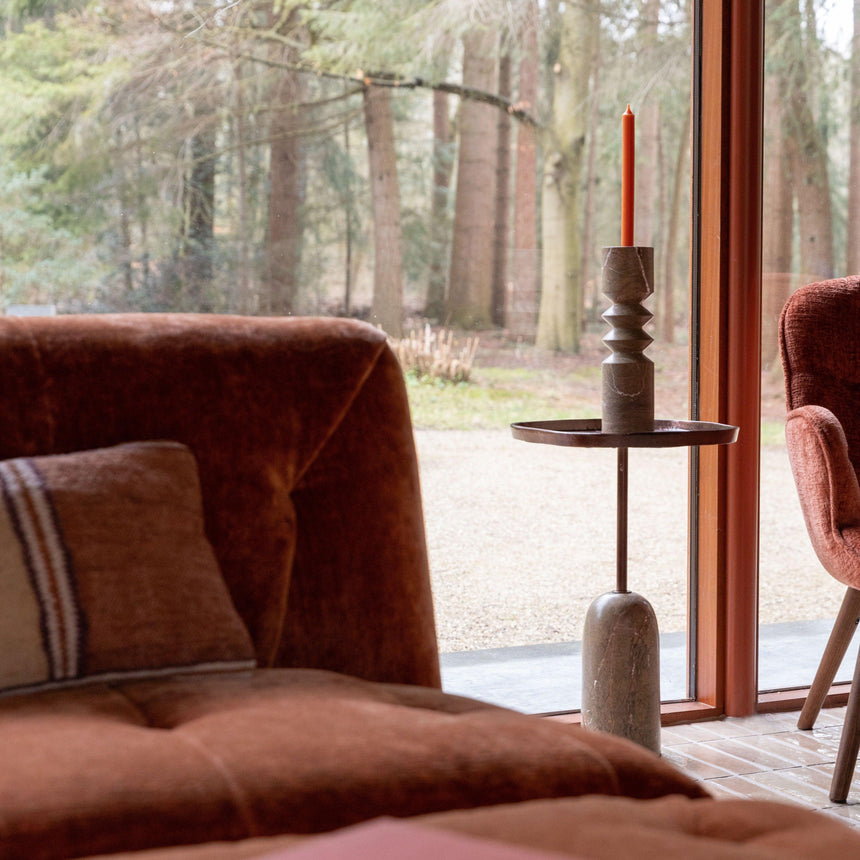 Satpura márvány gyertyatartó - Dutch Home
