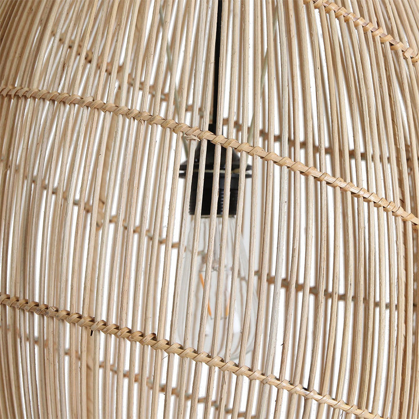 Luna Halo rattan függőlámpa