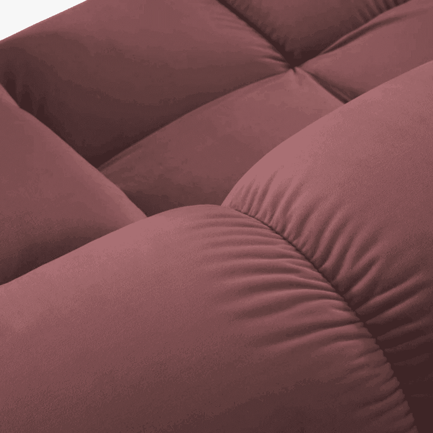 Bellis bársony sarokkanapé