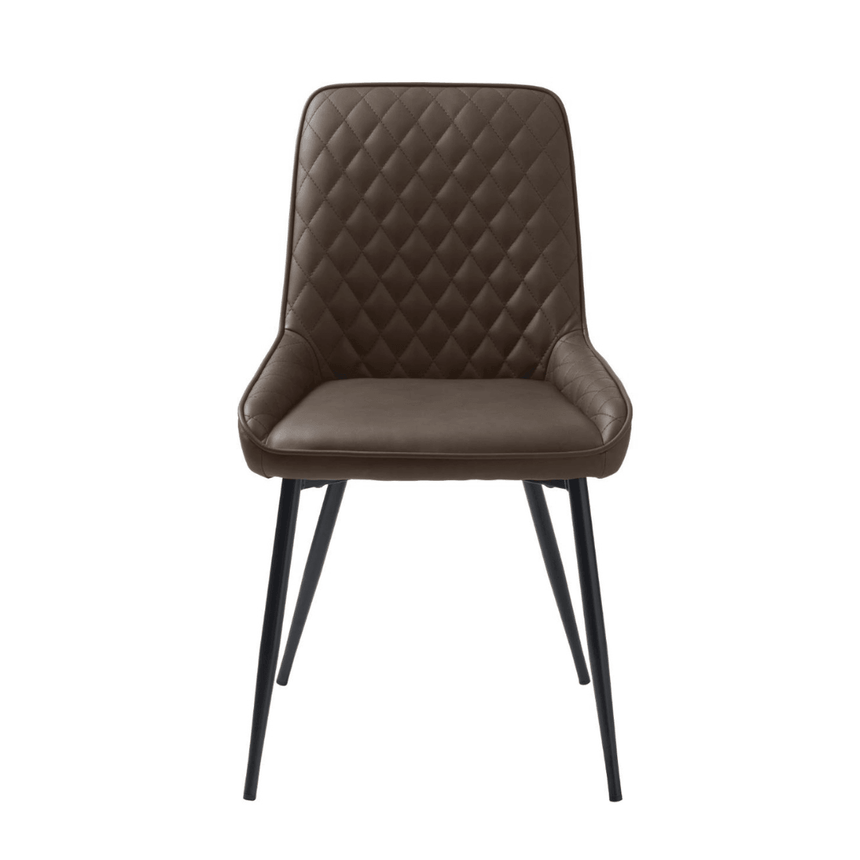 Milton textile leather chair