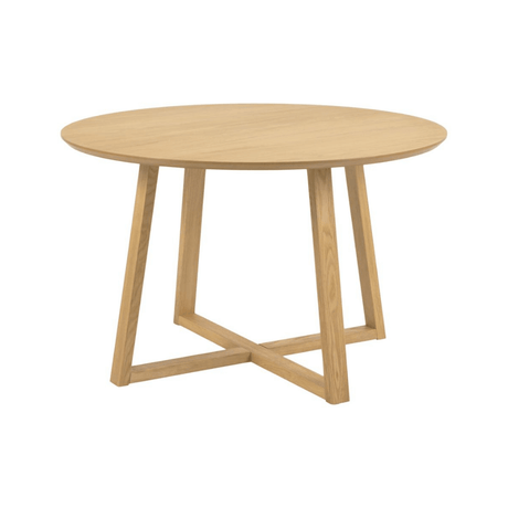 Malika wooden dining table Ø120
