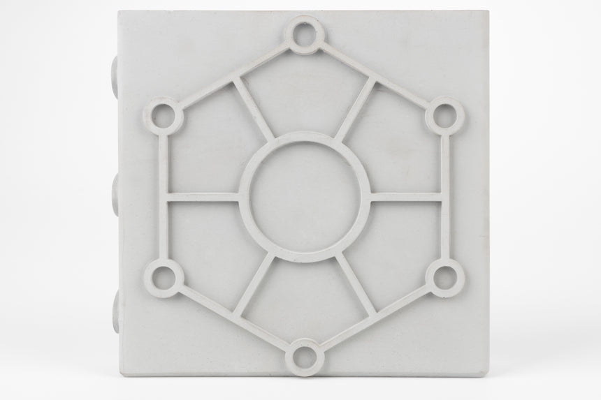 Graphic Flat beton váza