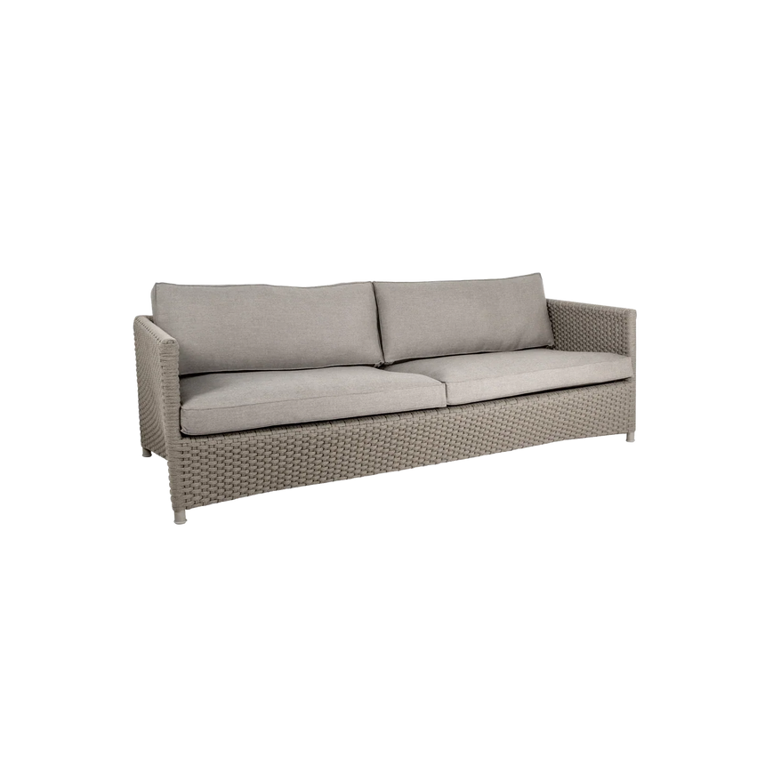 Diamond 3 személyes szövet kerti kanapé