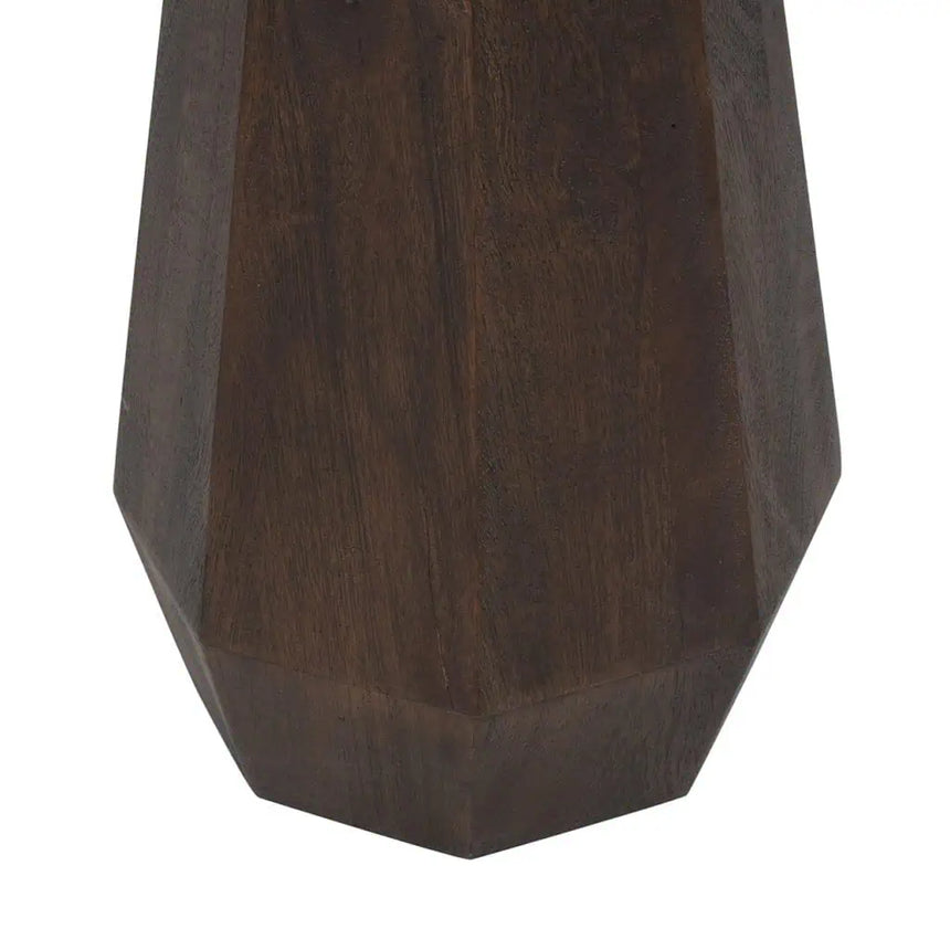 Bloomville 2-door textile leather cabinet