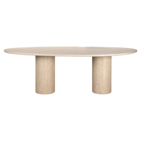 Renaissance limestone dining table 240x100