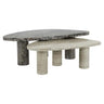 Nazario marble coffee table set