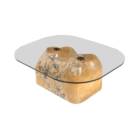 Aldabra marble coffee table