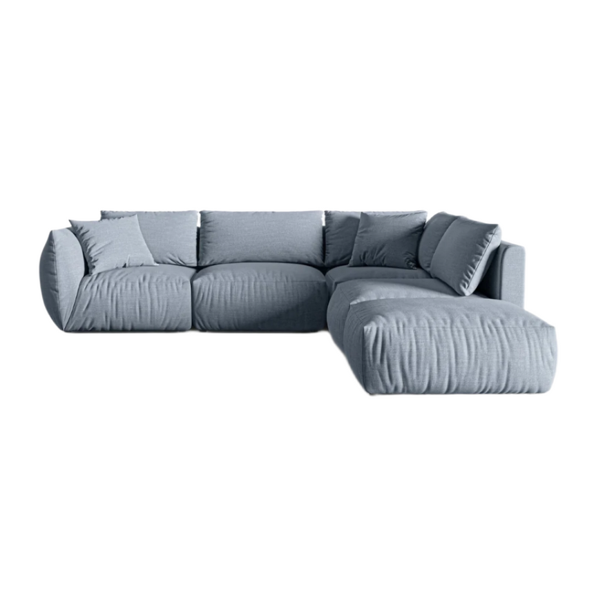 Chris jobbos szövet sarokkanapé 290