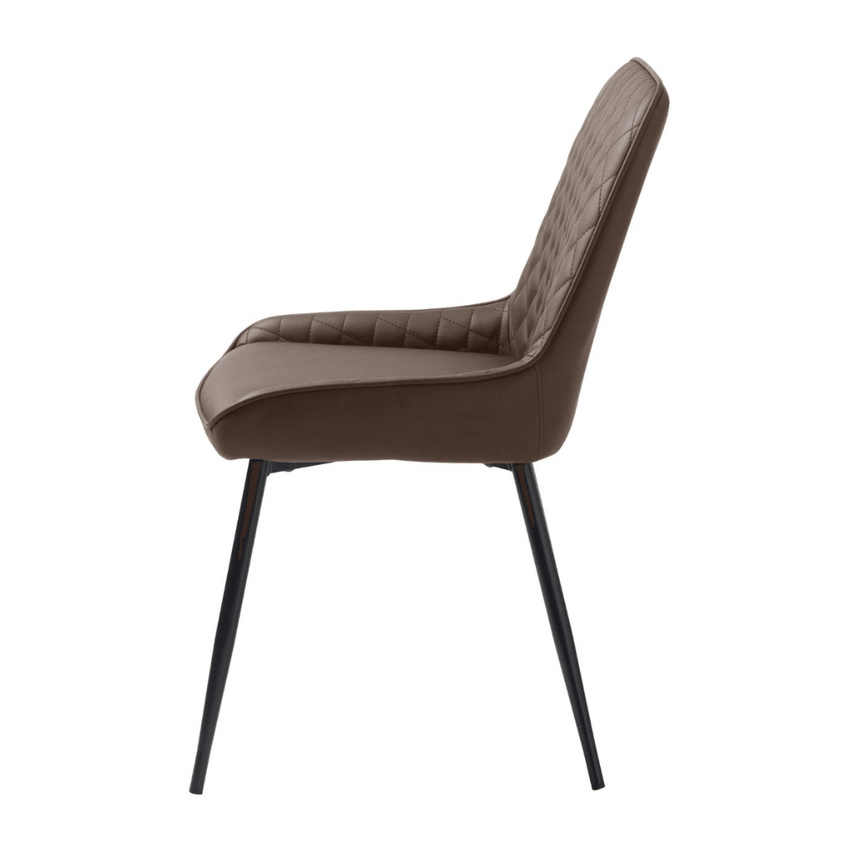 Milton textile leather chair