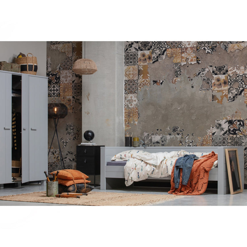 Dennis 158 cm-es ruhásszekrény (3 ajtós)