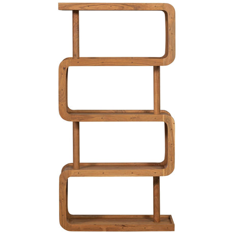 Rattle akácfa natural könyvesszekrény-0