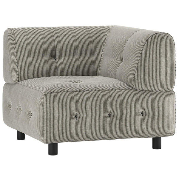 Louis corduroy sofa corner unit – Dutch Home
