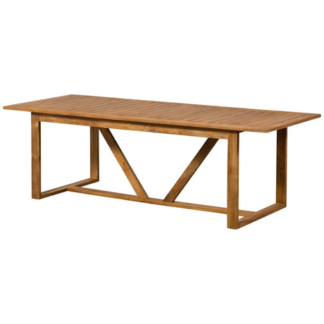 Beaver fa kerti asztal 240x100-1