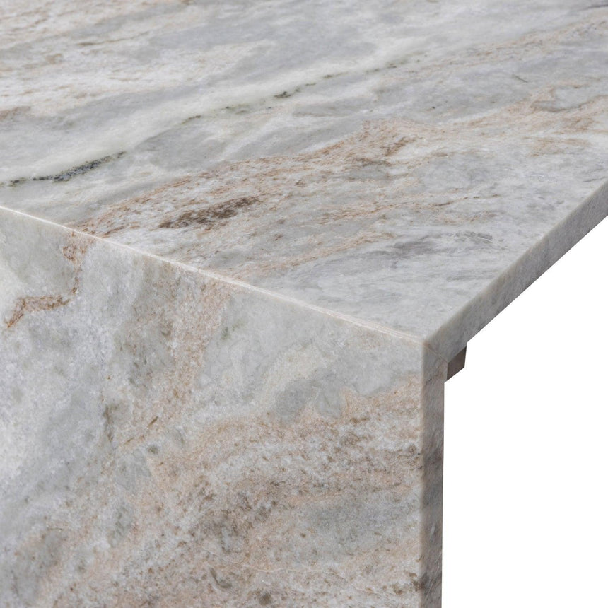 Xhail márvány szögletes dohányzóasztal - Dutch Home