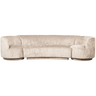 Combi popular szövet kanapé 2 fotellel - Dutch Home