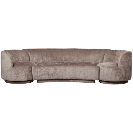Combi popular szövet kanapé 2 fotellel - Dutch Home