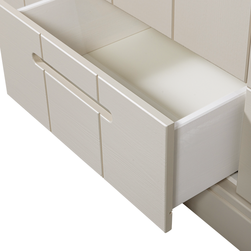 Connect 140 cm-es ruhásszekrény (3 ajtós)