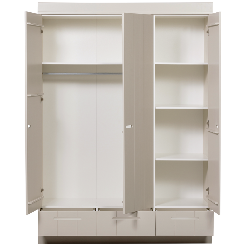 Connect 140 cm-es ruhásszekrény (3 ajtós)