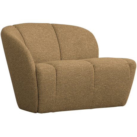 Mojo 2 személyes kanapé modul – Bal oldali elem, prémium bouclé kárpittal