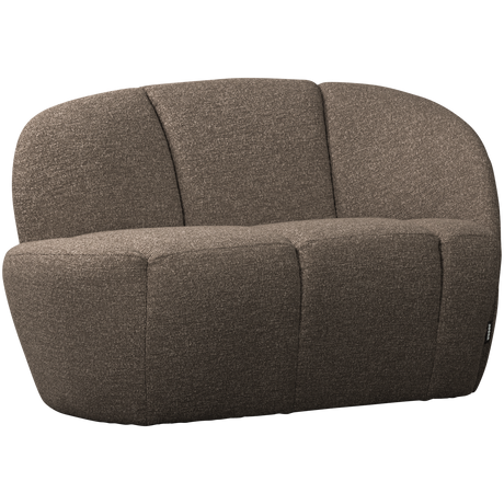 Mojo 2 személyes kanapé modul – Jobb oldali elem, prémium bouclé kárpittal