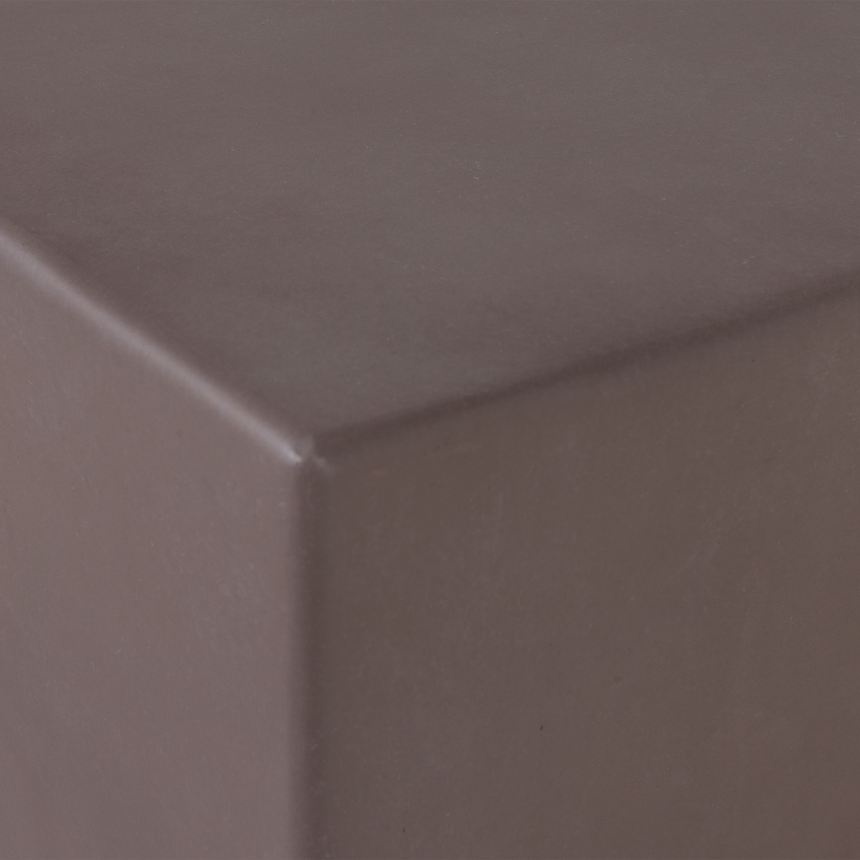 Zina lerakóasztal – Robusztus betonhatás és holland minimalizmus