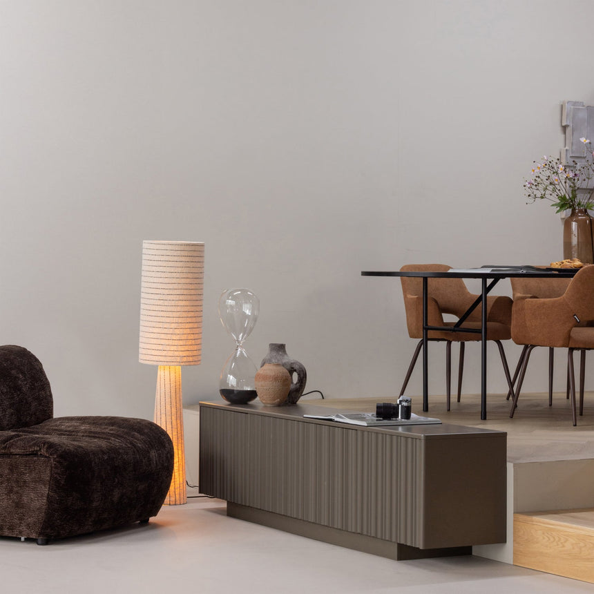 Loft állólámpa – Dolly bouclé kárpitozással