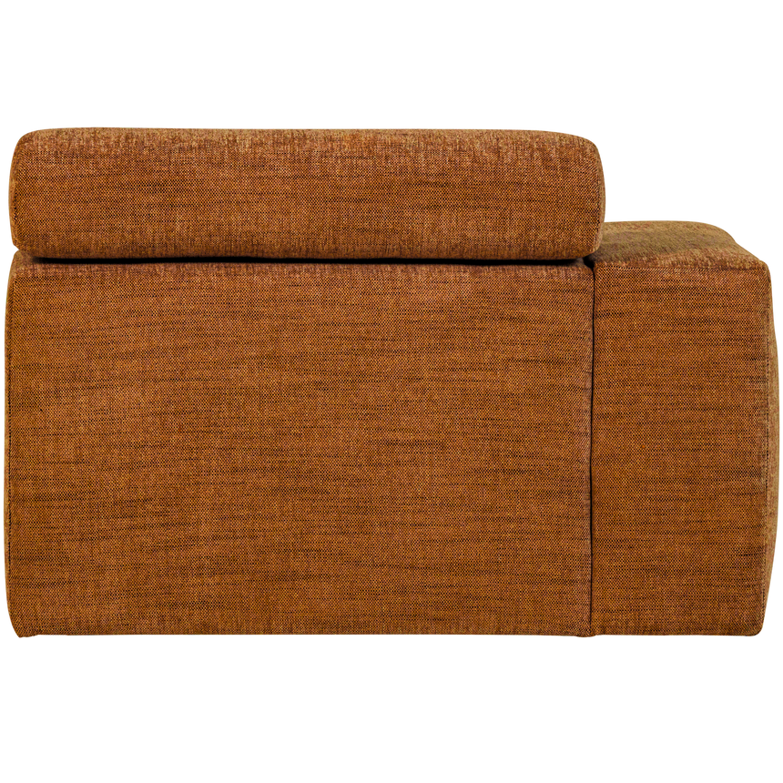 Novi 1 személyes kanapé modul – Bal oldali elem, állítható nyaktámasszal