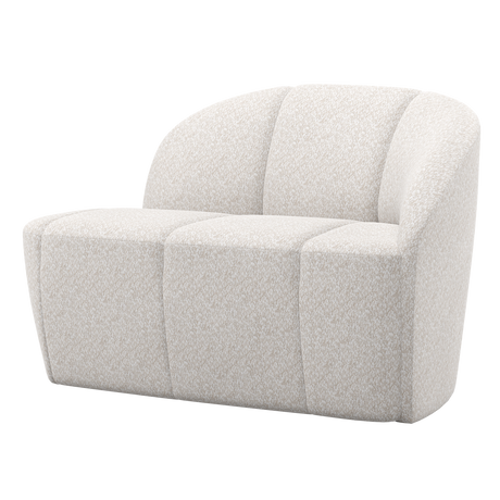 Mojo 2 személyes kanapé modul – Jobb oldali elem, prémium chenille kárpittal