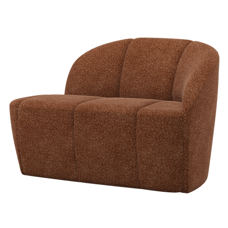 Mojo 2 személyes kanapé modul – Jobb oldali elem, prémium chenille kárpittal