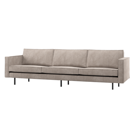 Rodeo 3 személyes kanapé – Modern elegancia és bordázott textúra