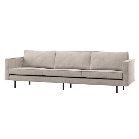 Rodeo 3 személyes kanapé – Modern elegancia és bordázott textúra