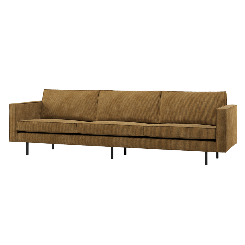 Rodeo 3 személyes kanapé – Modern elegancia és bordázott textúra