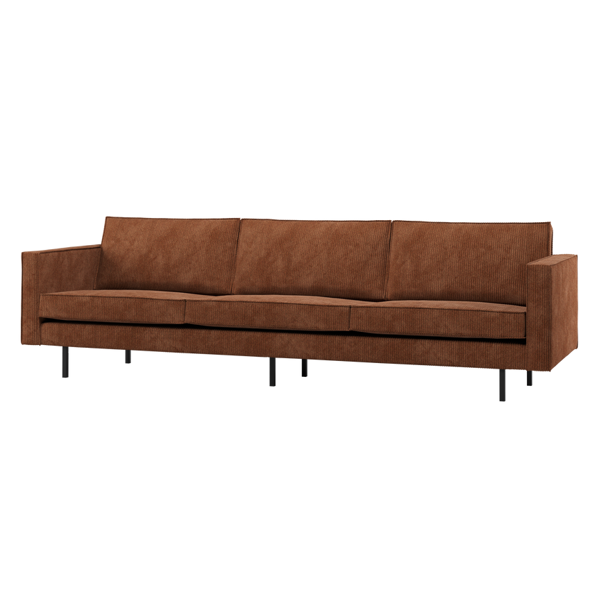 Rodeo 3 személyes kanapé – Modern elegancia és bordázott textúra