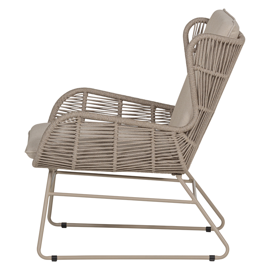 Grace kültéri lounge szék – Modern fonott design