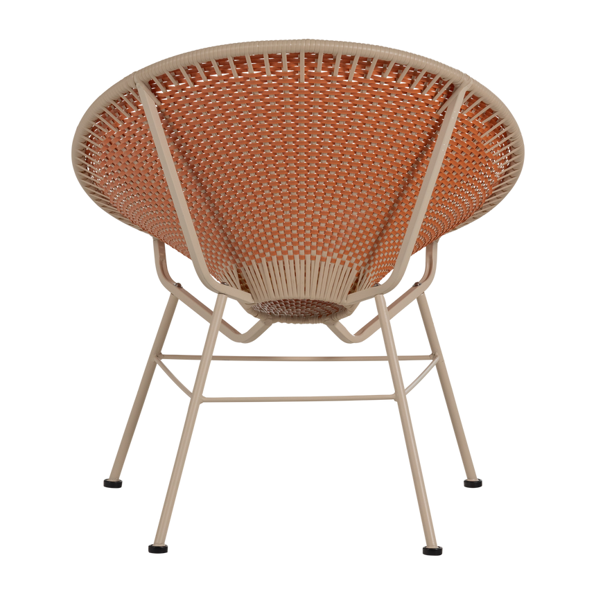 Kazoun fonott hatású kerti lounge fotel