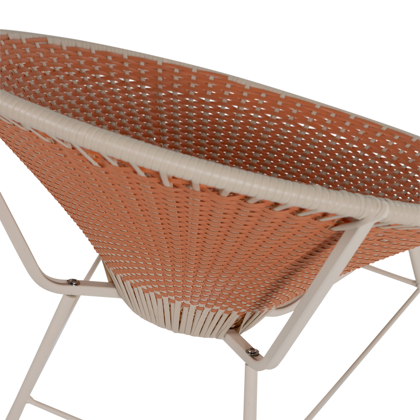 Kazoun fonott hatású kerti lounge fotel