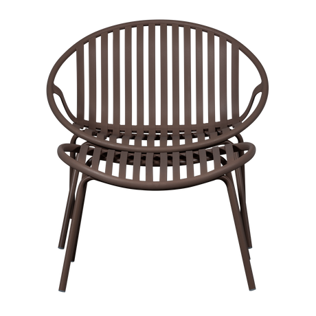 Bruce kerti fotel és lábtartó szett – Könnyed elegancia és teljes relaxáció